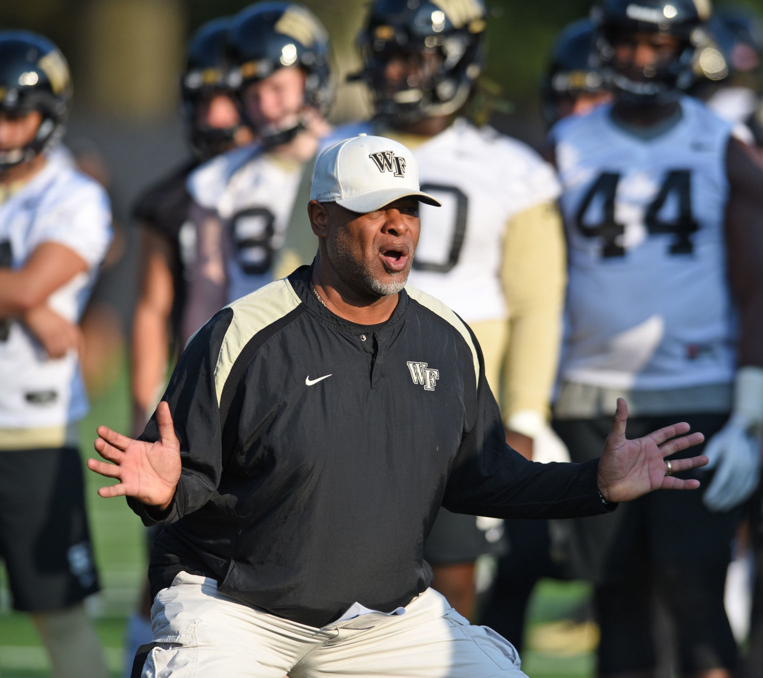 Wake Forest First Day of Football Practice